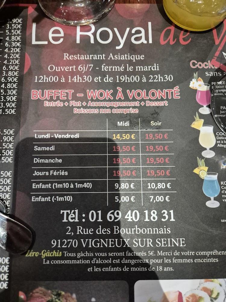 Le Royal De Vigneux - Menu Image 2