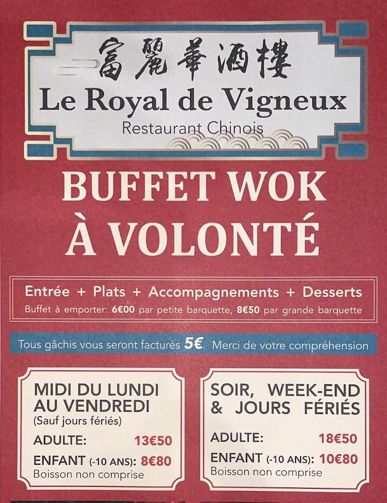 Le Royal De Vigneux - Menu Image 3